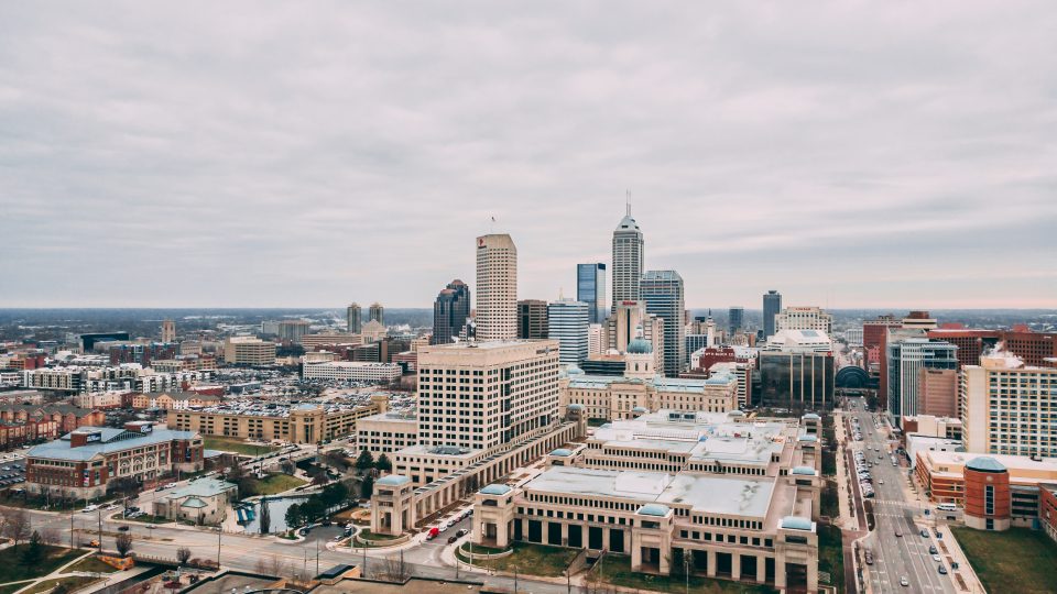 aerial view of city buildings during daytime